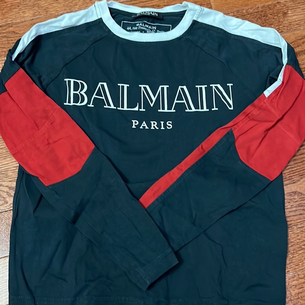 Authentic Balmain kids size 10 shirt